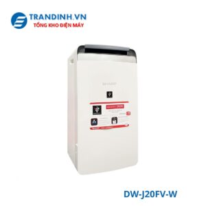 Máy lọc không khí Sharp DW-J20FV-W hút ẩm phòng 52m2