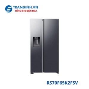 Tủ lạnh Samsung RS70F65K2FSV | 635 lít 2 cánh SBS Inverter