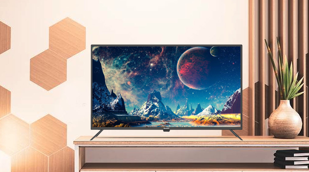 Android Tivi Sharp 42 inch 2T-C42EG2X - Tổng quan thiết kế Android Tivi Sharp 42 inch 2T-C42EG2X - Tổng quan thiết kế