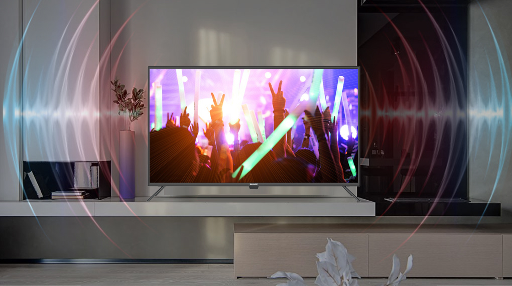 Android Tivi Sharp 42 inch 2T-C42EG2X - Công nghệ âm thanh Android Tivi Sharp 42 inch 2T-C42EG2X - Công nghệ âm thanh