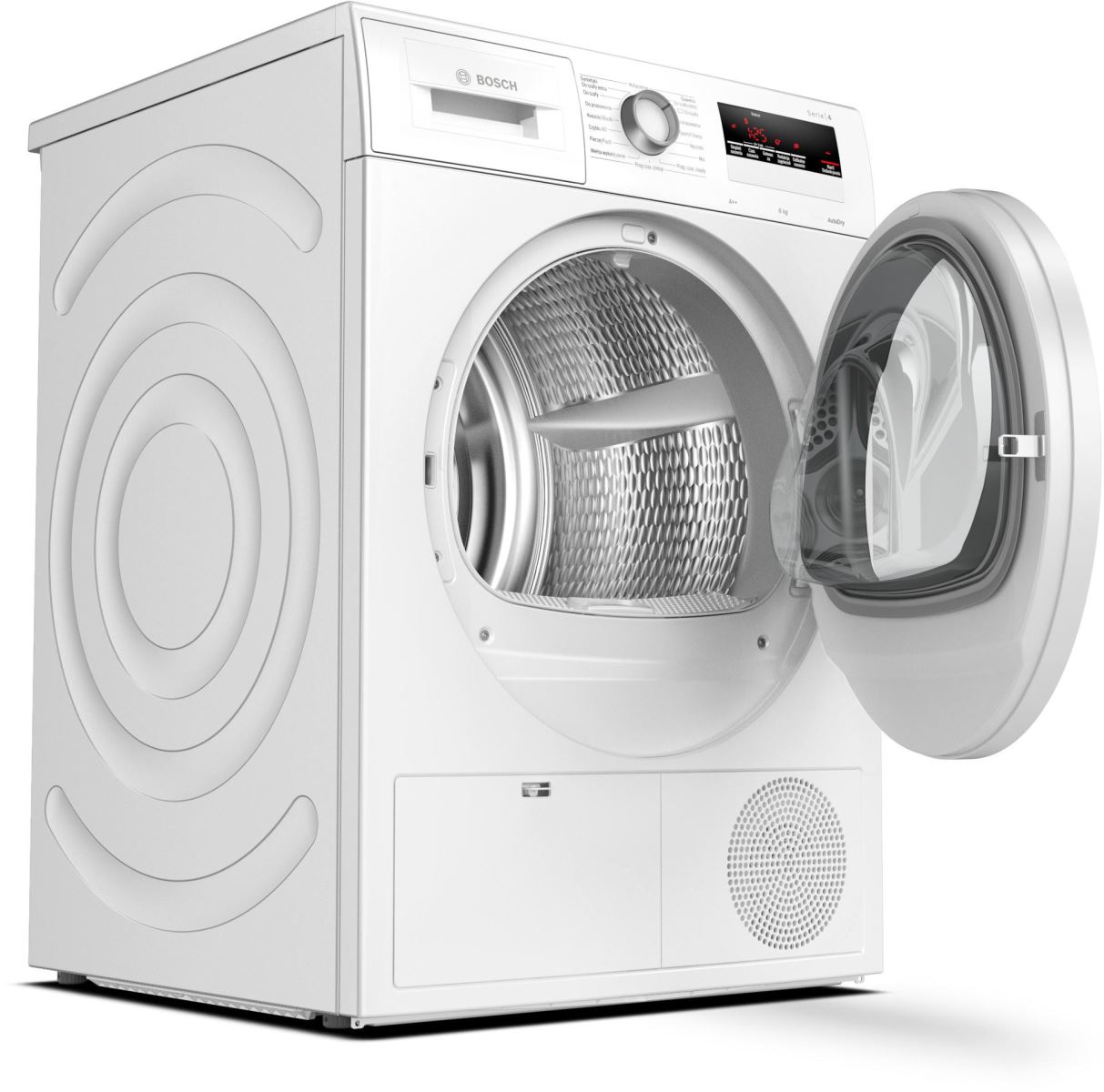 Máy sấy bơm nhiệt Bosch WTH85V0GPL series 4 - 8 kg