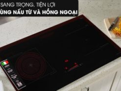 1. Bếp điện từ Sunhouse Mama MMB9986 thiết kế 2 vùng nấu linh hoạt