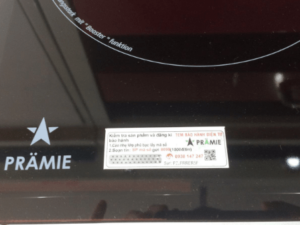 Bếp từ Pramie PRTH 2209 sử dụng mặt kính Siam Ceran được làm từ chất liệu gốm thủy tinh