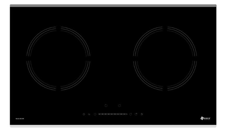 1. Bếp từ Arber AB-399 gồm 2 vùng nấu với tổng công suất là 3600W