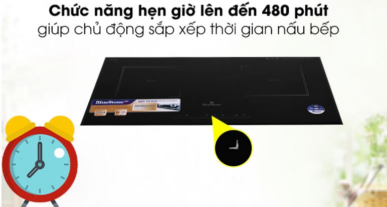 5. Những tính năng được trang bị trên bếp từ Bluestone ICB-6833