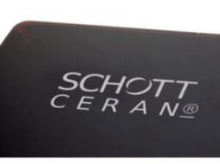 2. Bếp từ Bosch PUC631BB1E sử dụng mặt kính Schott Ceran được bo viền 2 cạnh nhập khẩu nguyên chiếc từ Đức