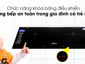 8. Khóa bảng điều khiển làm vô hiệu hóa toàn bộ phím điều khiển