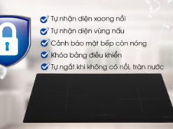 5. Bếp từ Hafele HC-I772D | Hỗ trợ các tính năng an toàn