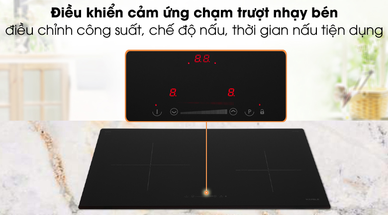 4. Dễ dàng sử dụng bảng điều khiển siêu nhạy