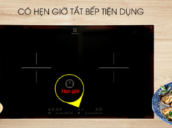 Trang bị cơ chế chức năng hẹn giờ thông minh Với chức năng hẹn giờ tắt bếp trên chiếc bếp từ nhập khẩu chính hãng Electrolux EHI7280BA nà