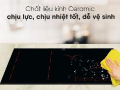 2. Mặt bếp từ Electrolux EIP8546 làm bằng kính Schott Ceran