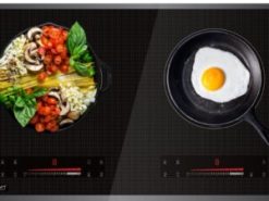 2. Bếp điện từ Eurosun EU-T210Max nấu siêu nhanh, hiệu suất đun nấu rất cao có thể đạt đến 90%