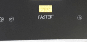 Dòng bếp từ đôi cao cấp Faster FS 288 sử dụng bảng điều khiển