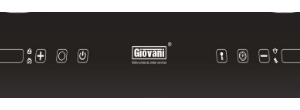Bếp điện từ Giovani G 252T sở hữu bảng điều khiển công nghệ cảm ứng thế hệ mới