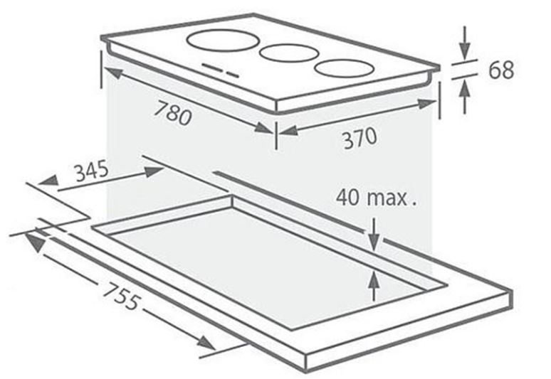 8. Thông tin sản phẩm bếp từ Giovani G-390 SD