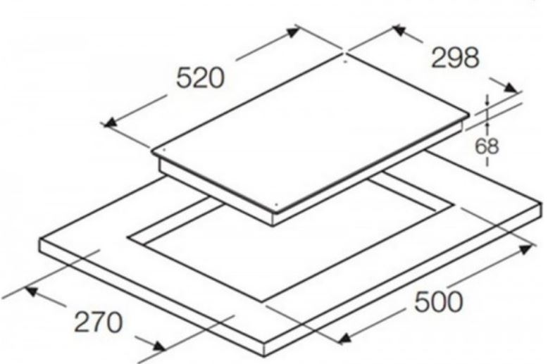 5. Thông tin sản phẩm bếp từ Hafele HC-I302B 536.01.670