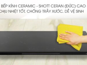 2. Mặt kính Schott Ceran cao cấp.