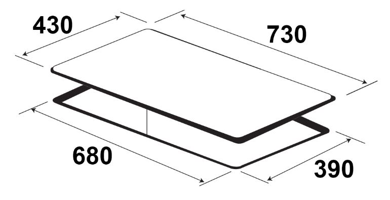 6.Thông tin sản phẩm bếp từ Kaff KF-FL808II 