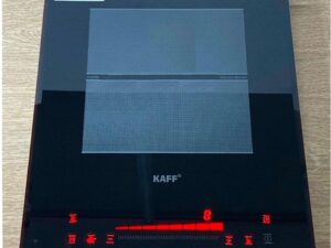Bếp đơn âm Kaff KF-H33IS được thiết kế với mặt kính Crystal siêu bền