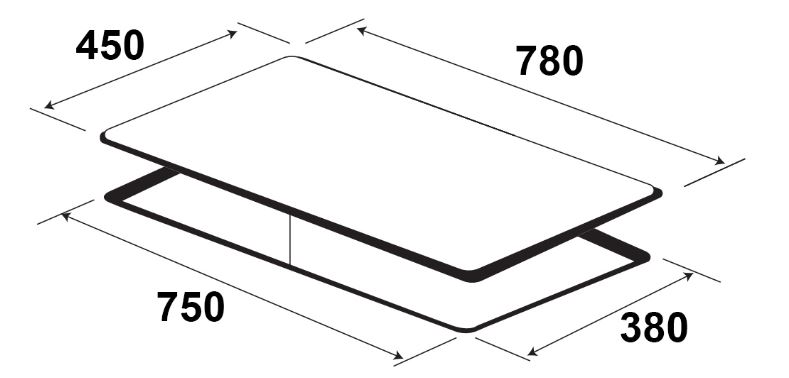 6.Thông tin sản phẩm bếp từ Kaff KF-IH6003III