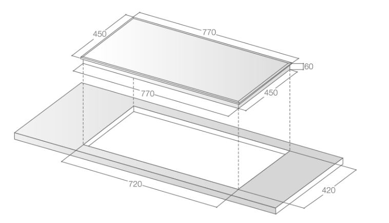 7. Thông tin sản phẩm bếp từ Lorca LCI 829