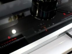 4. Bếp từ âm Munchen GM8925 sử dụng bàn phím cám ứng slide riêng biệt cho cả 2 vùng nấu trên bếp