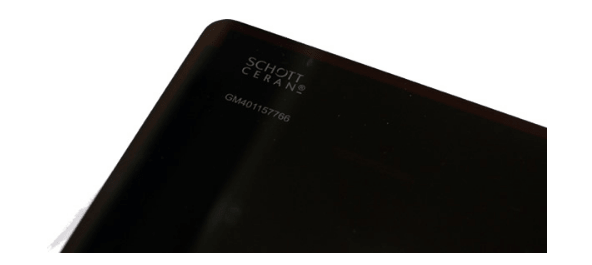 Bếp được thiết kế mặt kính Schott Ceran