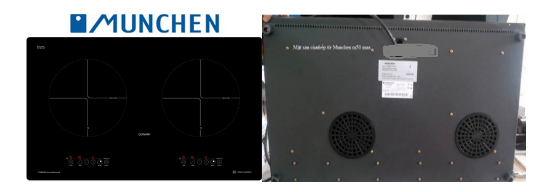 Bếp từ Munchen M50 MAX 5 Sử dụng tính năng nấu nhanh booster