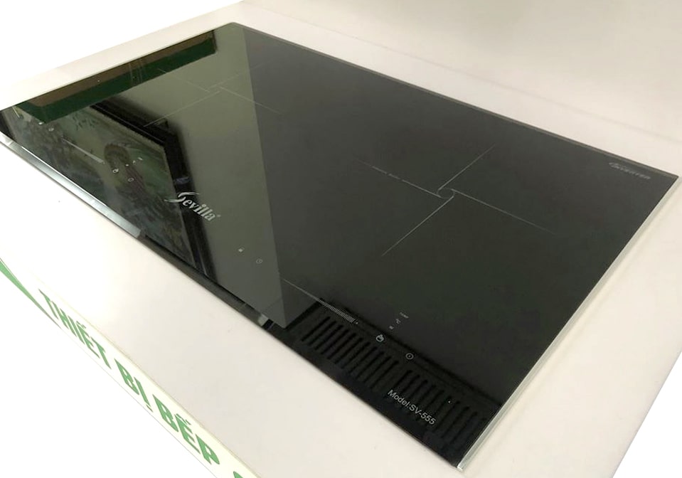 Bếp từ Sevilla SV-555 6 2. Bếp từ Sevilla SV-555 trang bị công nghệ inverter siêu tiết kiệm