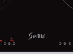 1. Bếp từ Sevilla SV-H136T sử dụng bảng điều khiển cảm ứng dạng trượt slide hiện đại với 9 cấp độ