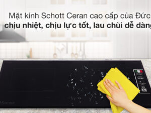 2. Bếp từ đôi Sunhouse MMB9988 sử dụng mặt kính cao cấp