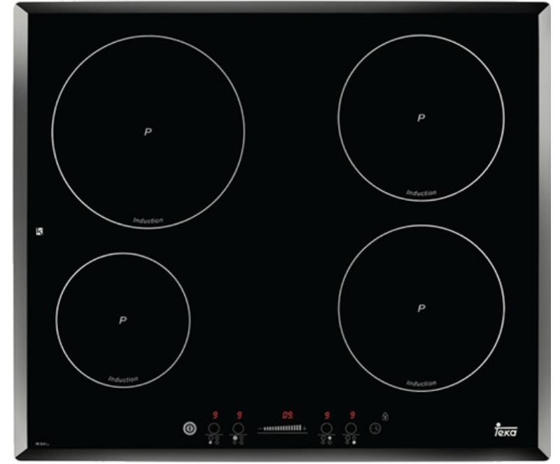 1. Bếp từ Teka IRS 641 có 4 vùng nấu từ linh hoạt