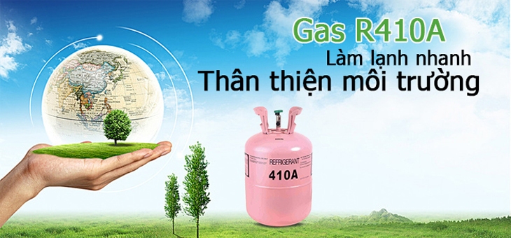 Điều hòa tủ đứng Funiki FH50MMC sử dụng môi chất lạnh R410a