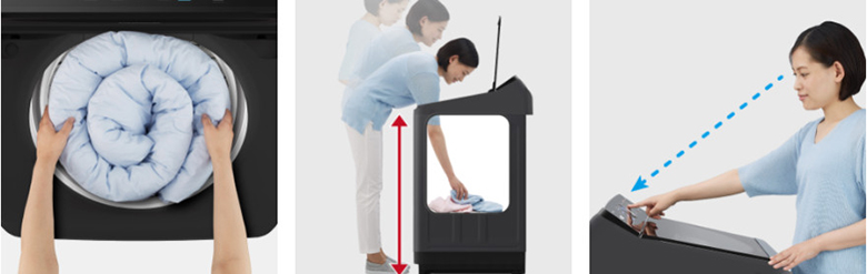 Bảng điều khiển dễ dàng quan sát và sử dụng