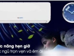 6. Máy lạnh inverter Dairry i-DR09KH sở hữu tính năng hẹn giờ tắt vào ban đêm cho giấc ngủ ngon