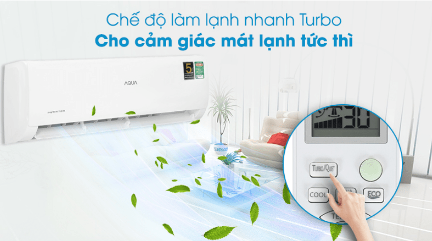 4. Tính năng làm lạnh Turbo 