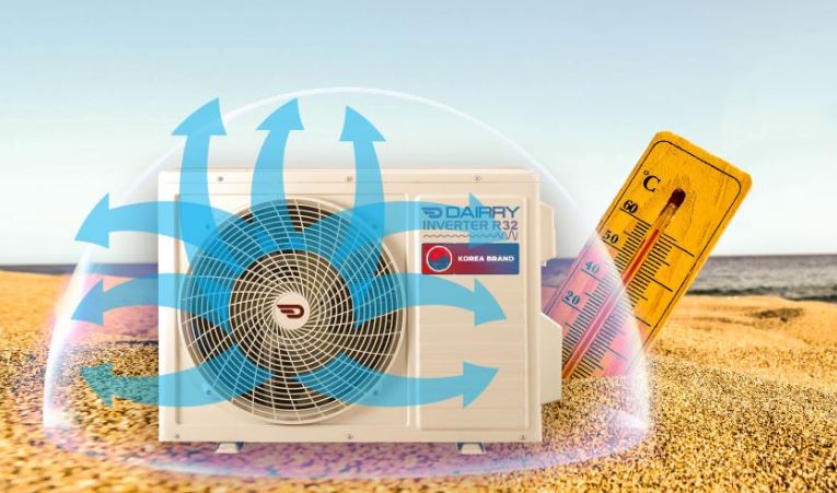 9. Máy lạnh Luxury Dairry hoạt đông bền bỉ với thời gian