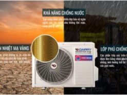 6. Điều hòa Dairry DR09-LKC 2021 thế hệ mới có dàn tản nhiệt mạ vàng cao cấp
