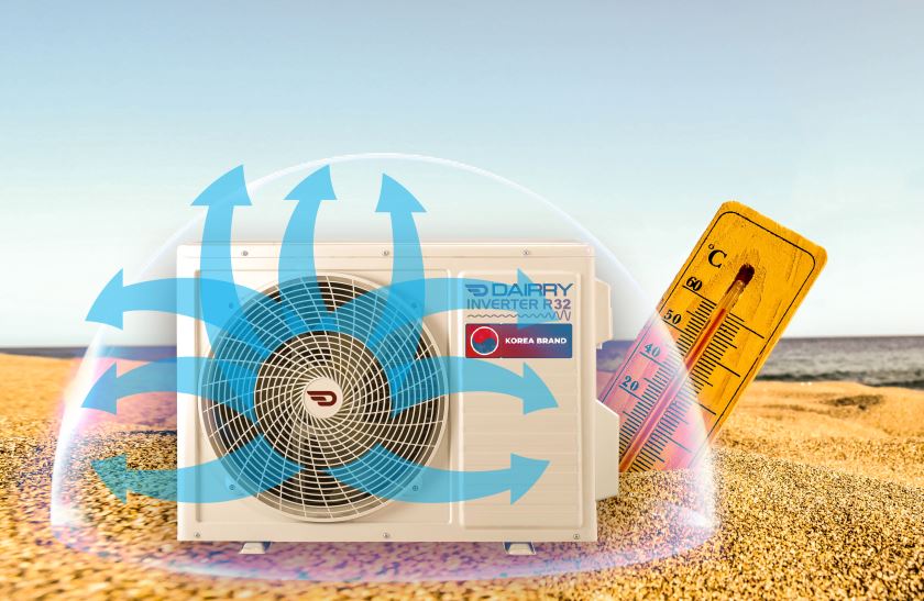 8. Điều hòa 1 chiều Dairry i-DR12LKC hoạt đông bền bỉ với thời gian