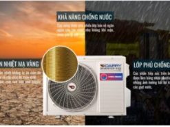 7. Điều hòa Dairry 2021 thế hệ mới có dàn tản nhiệt mạ vàng cao cấp