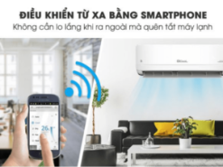 2. Điều hòa Ecool ECL-1E09WF 9000BTU có thể điều khiển thông minh bằng smartphone với tính năng wifi