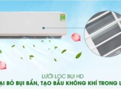 5. Điều hòa Electrolux ESV12CRO giúp loại bỏ bụi bẩn đem đến bầu không khí trong lành với bộ lọc bụi HD