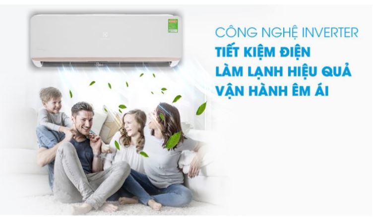 Điều hòa Electrolux ESV18CRO-D1 18000BTU 1 chiều inverter 6 3. Electrolux ESV18CRO-D1 giúp tiết kiệm điện, làm lạnh hiệu quả với công nghệ Inverter hiện đại