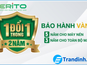 8. Điều hòa 18000BTU Erito ETI-V20CS1chế độ bảo hành 1 đổi 1 trong vòng 2 năm