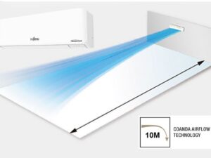 4. Điều hòa 12000BTU Fujitsu ASAG12CPTA-V làm lạnh nhanh