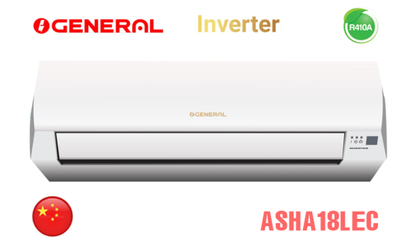 Điều hòa General 18000BTU 2 chiều inverter ASHA18LEC