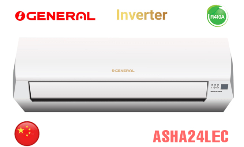 dieu hoa general asha24lec 24000BTU 2 chieu 1