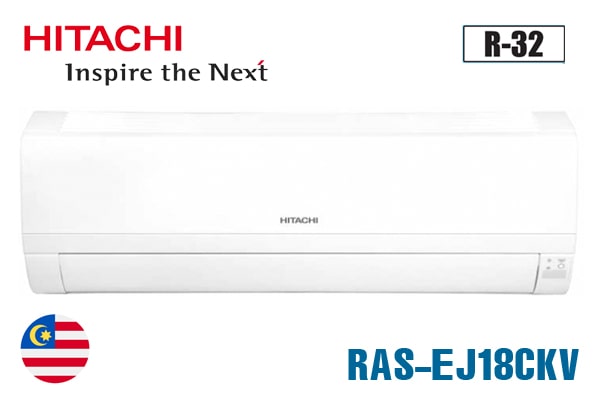 1. Điều hòa Hitach RAS-EJ18CKV 18000BTU 1 chiều thiết kế sang trọng, tinh tế