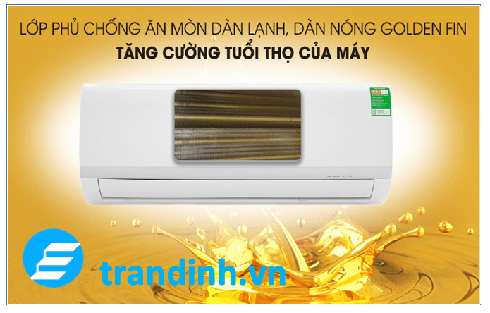 Điều hòa Midea 9000 BTU MSAF-10CRN8 10 Dàn lạnh, dàn nóng được mạ chất liệu chống ăn mòn giúp tăng tuổi thọ máy