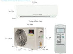 1. Tổng quan điều hòa Mitsubishi Heavy SRK/SRC09CTR-S5 9000BTU 1 chiều